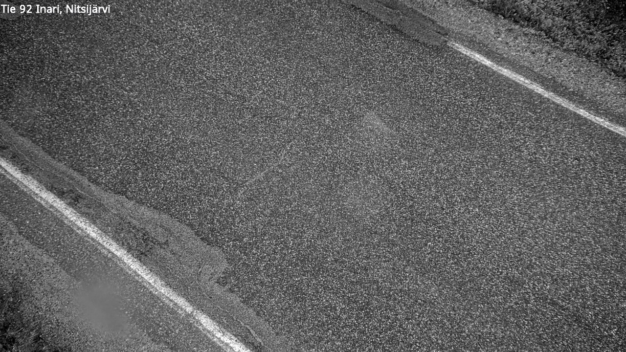 Kelikamerat Kuva Tie 92 Inari, Nitsijärvi, Inari, Lappi