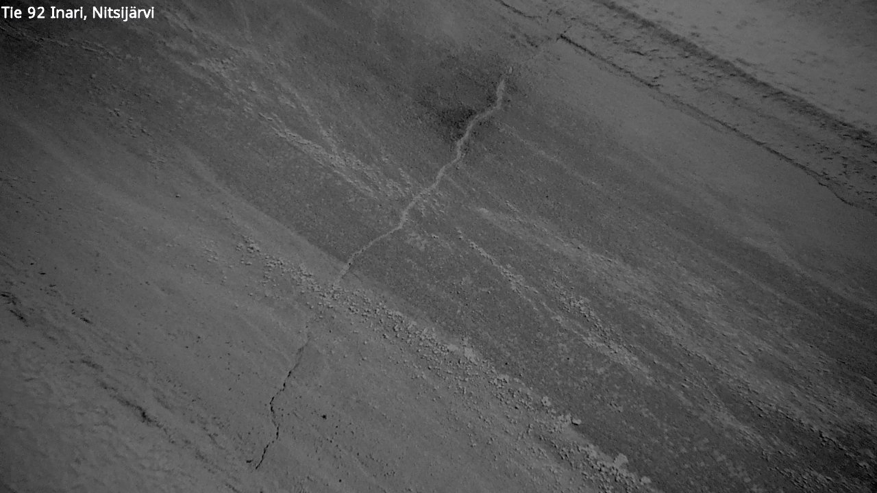 Kelikamerat Kuva Tie 92 Inari, Nitsijärvi, Inari, Lappi