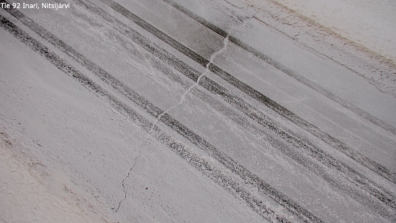 Kelikamerat Kuva Tie 92 Inari, Nitsijärvi, Inari, Lappi