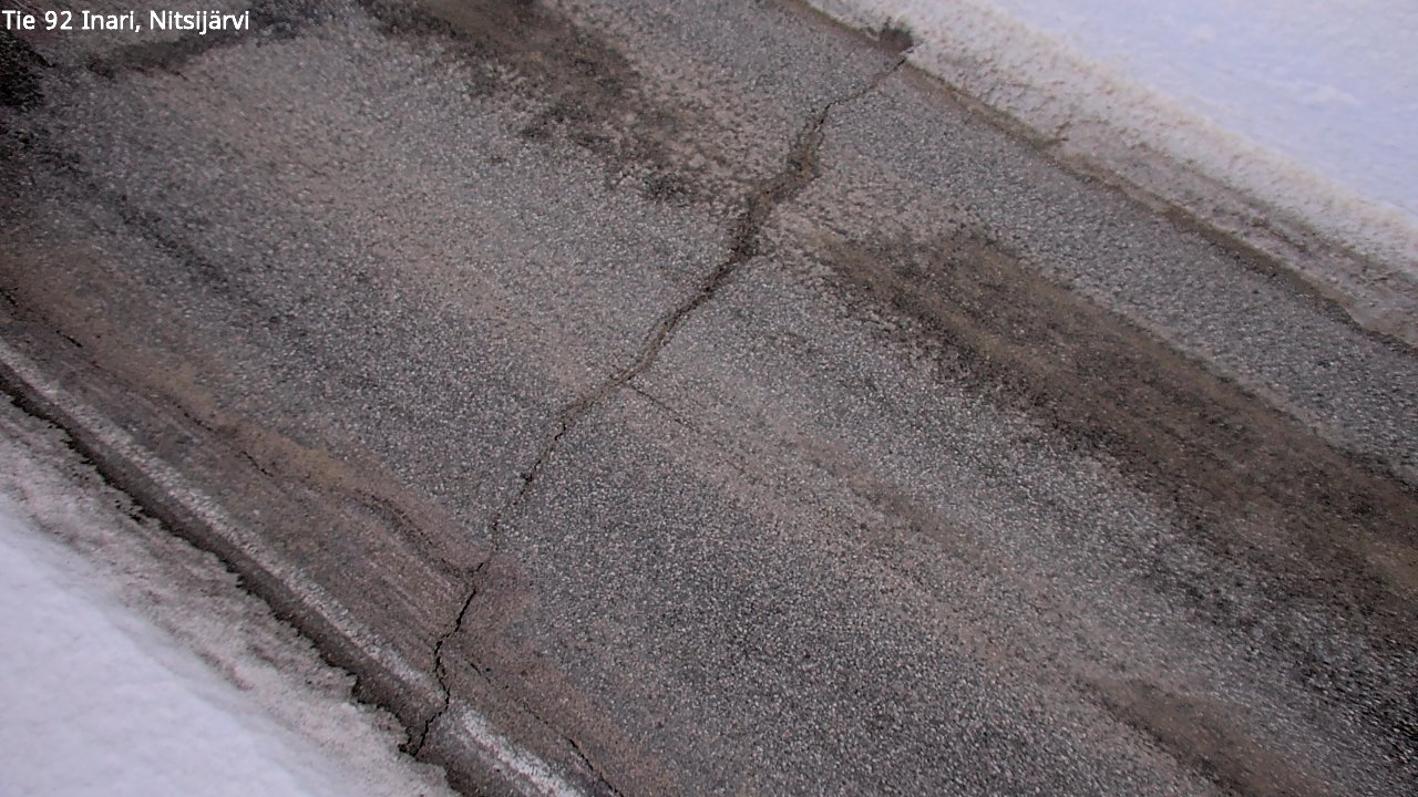 Kelikamerat Kuva Tie 92 Inari, Nitsijärvi, Inari, Lappi