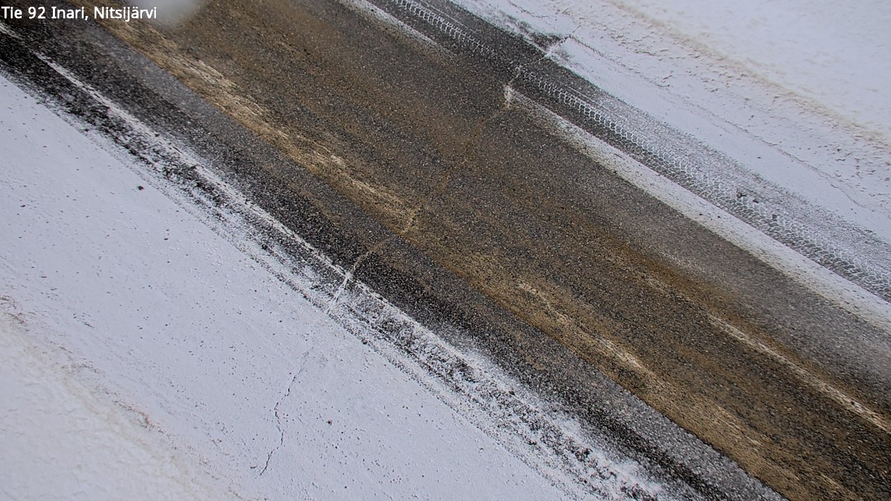 Kelikamerat Kuva Tie 92 Inari, Nitsijärvi, Inari, Lappi