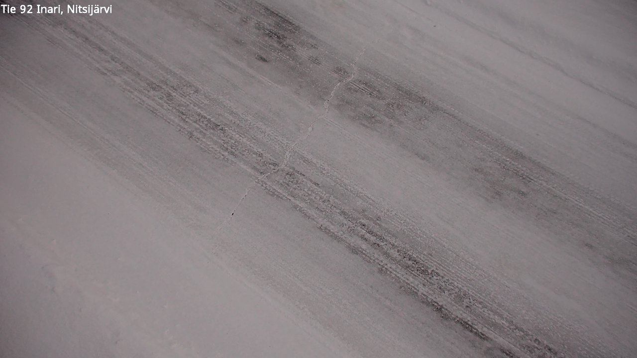 Kelikamerat Kuva Tie 92 Inari, Nitsijärvi, Inari, Lappi