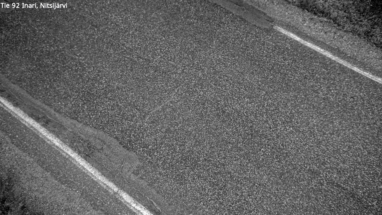 Kelikamerat Kuva Tie 92 Inari, Nitsijärvi, Inari, Lappi