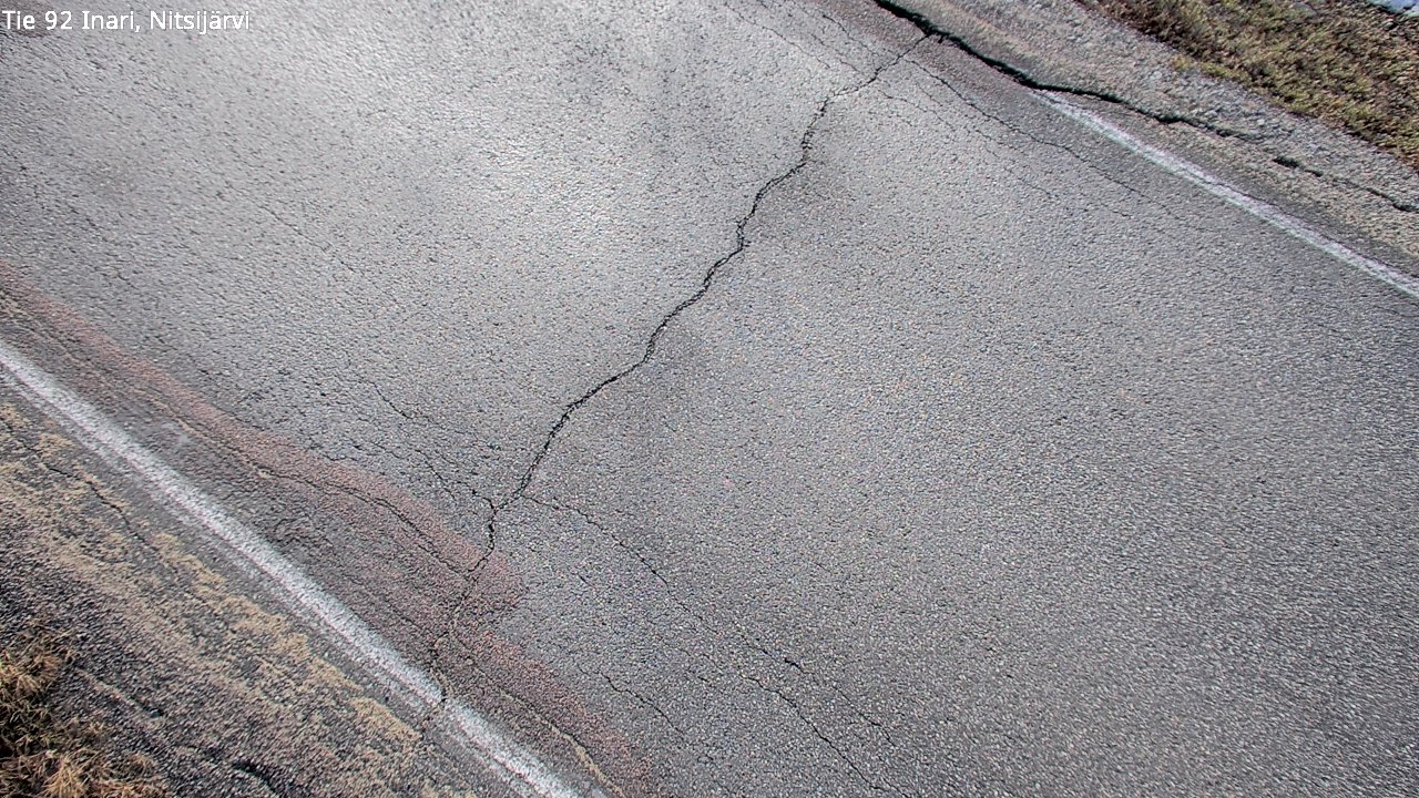 Kelikamerat Kuva Tie 92 Inari, Nitsijärvi, Inari, Lappi