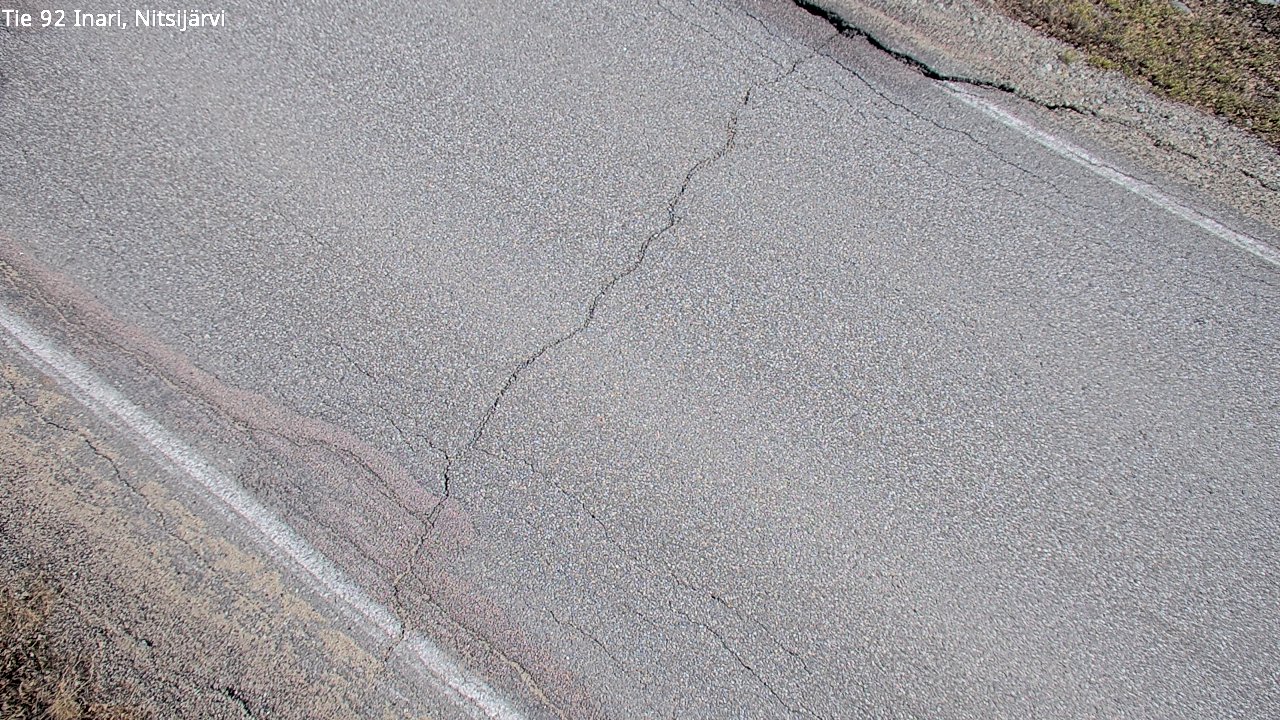 Kelikamerat Kuva Tie 92 Inari, Nitsijärvi, Inari, Lappi
