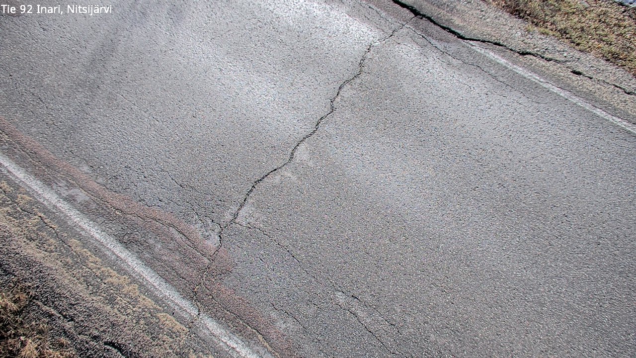 Kelikamerat Kuva Tie 92 Inari, Nitsijärvi, Inari, Lappi