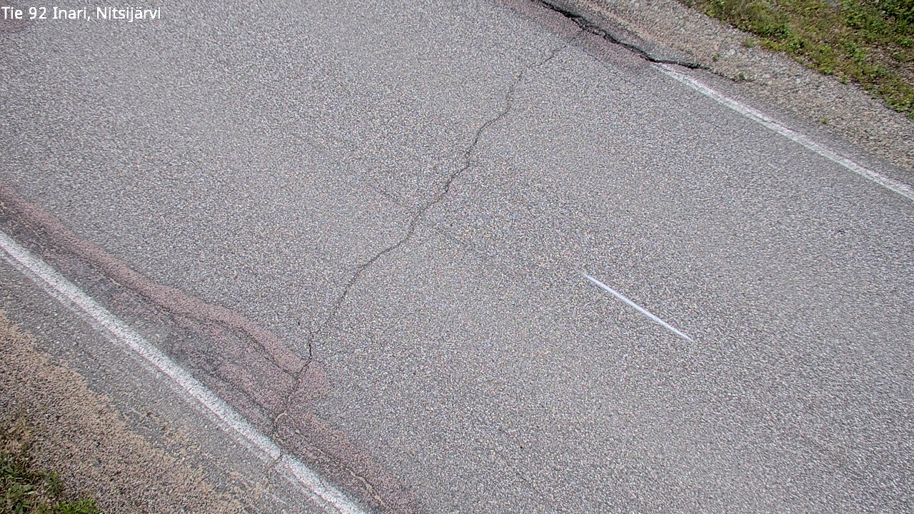 Kelikamerat Kuva Tie 92 Inari, Nitsijärvi, Inari, Lappi