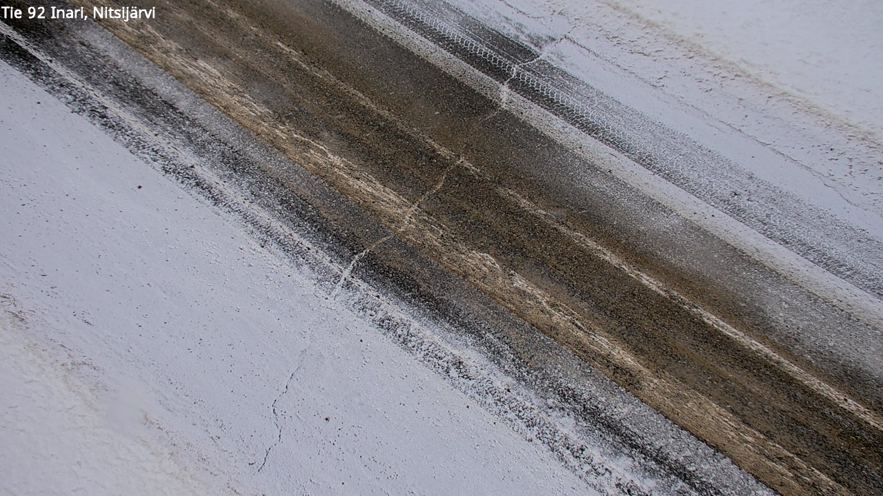 Kelikamerat Kuva Tie 92 Inari, Nitsijärvi, Inari, Lappi