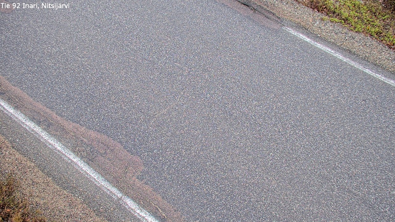 Kelikamerat Kuva Tie 92 Inari, Nitsijärvi, Inari, Lappi