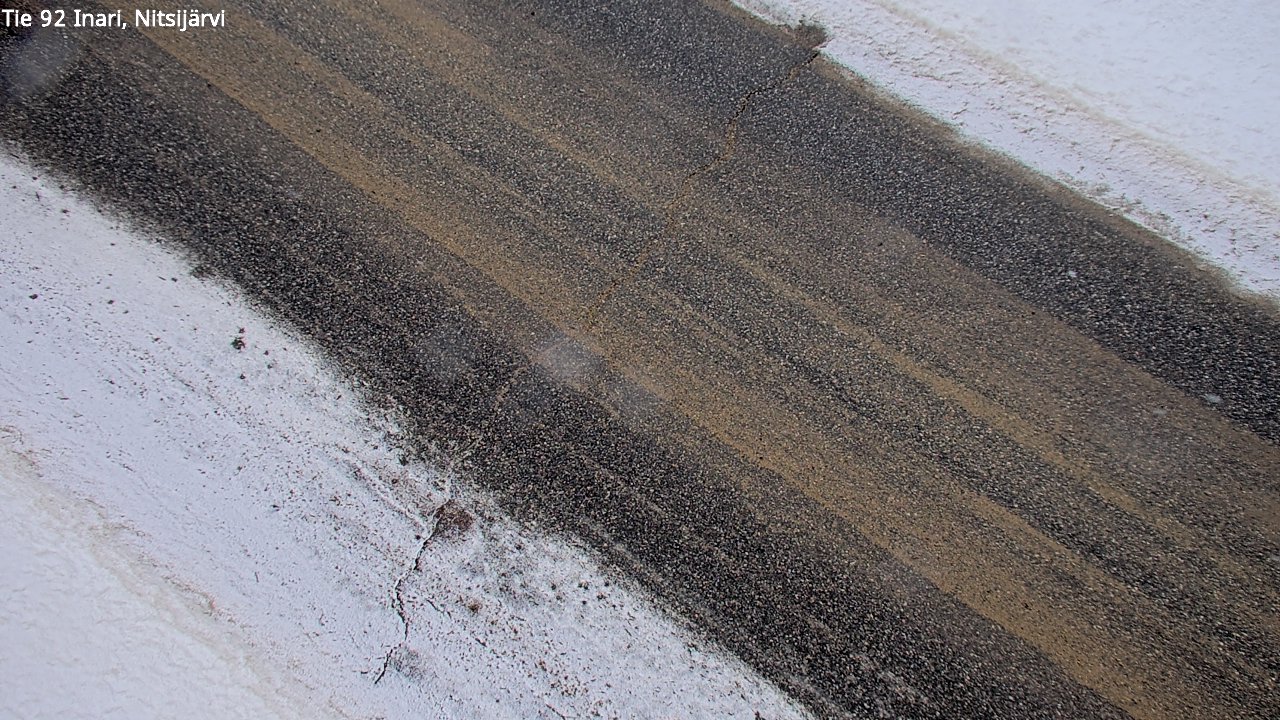 Kelikamerat Kuva Tie 92 Inari, Nitsijärvi, Inari, Lappi