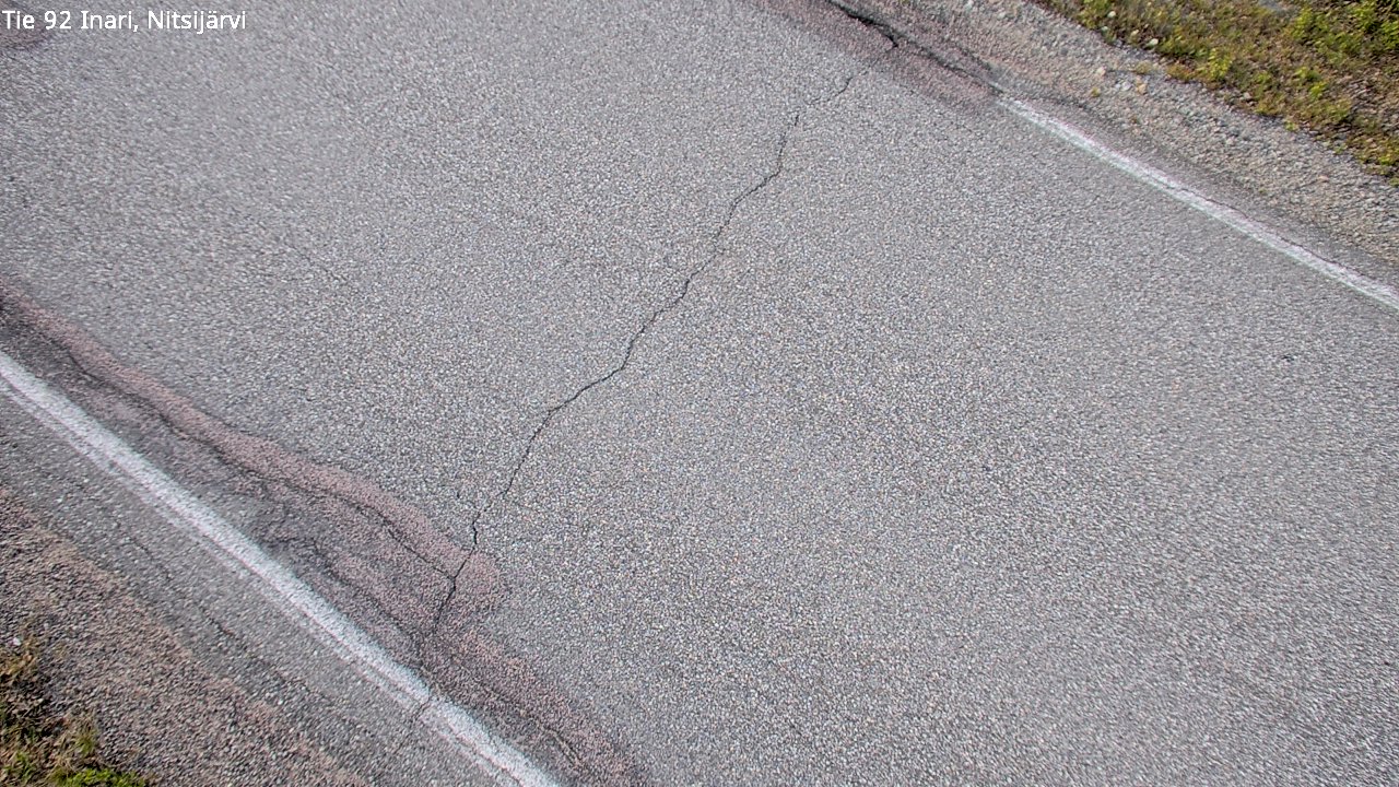 Kelikamerat Kuva Tie 92 Inari, Nitsijärvi, Inari, Lappi