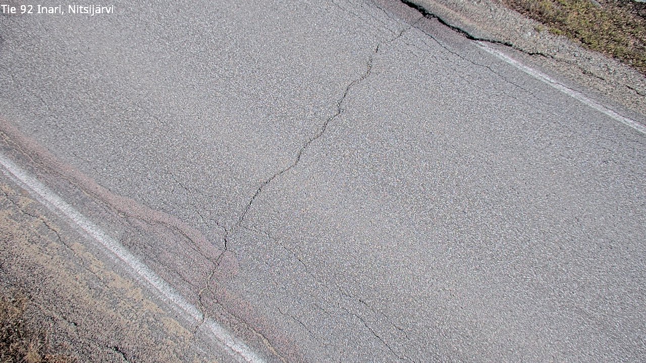 Kelikamerat Kuva Tie 92 Inari, Nitsijärvi, Inari, Lappi