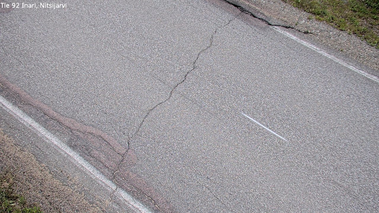 Kelikamerat Kuva Tie 92 Inari, Nitsijärvi, Inari, Lappi