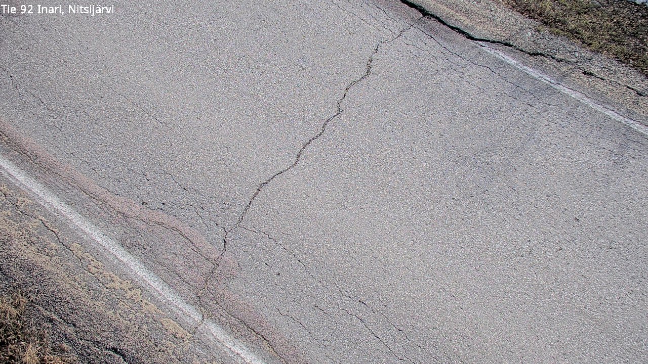 Kelikamerat Kuva Tie 92 Inari, Nitsijärvi, Inari, Lappi