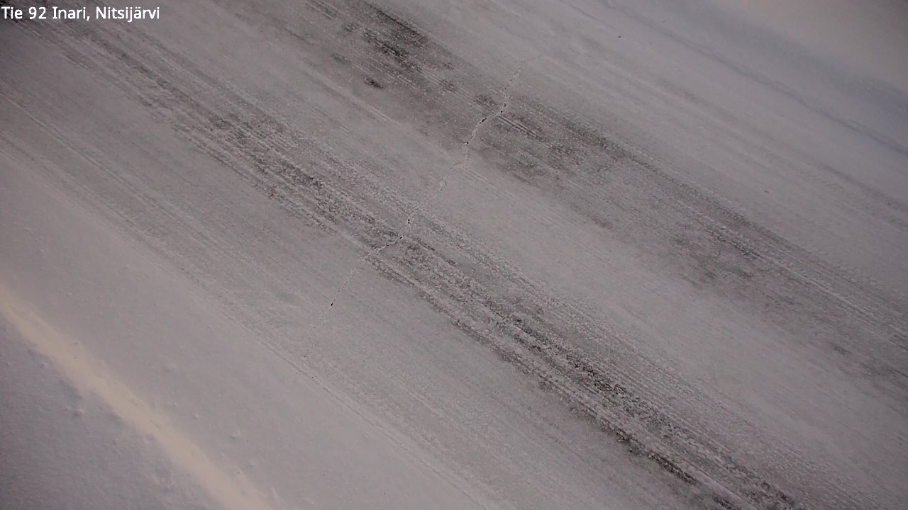 Kelikamerat Kuva Tie 92 Inari, Nitsijärvi, Inari, Lappi