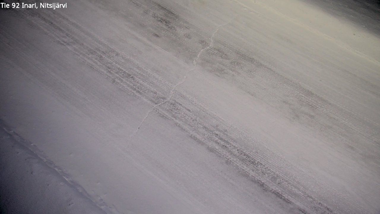 Kelikamerat Kuva Tie 92 Inari, Nitsijärvi, Inari, Lappi
