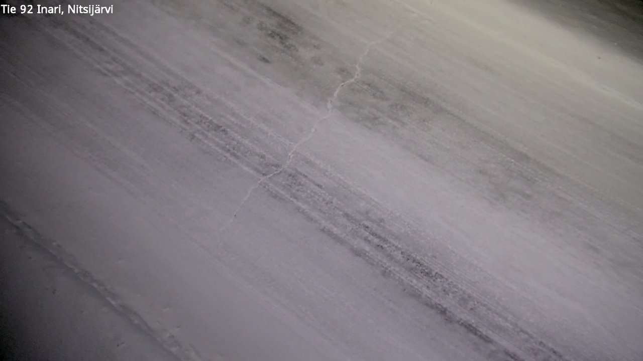 Kelikamerat Kuva Tie 92 Inari, Nitsijärvi, Inari, Lappi