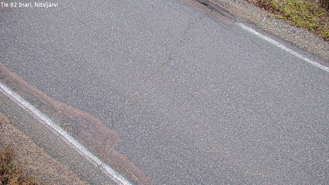 Kelikamerat Kuva Tie 92 Inari, Nitsijärvi, Inari, Lappi