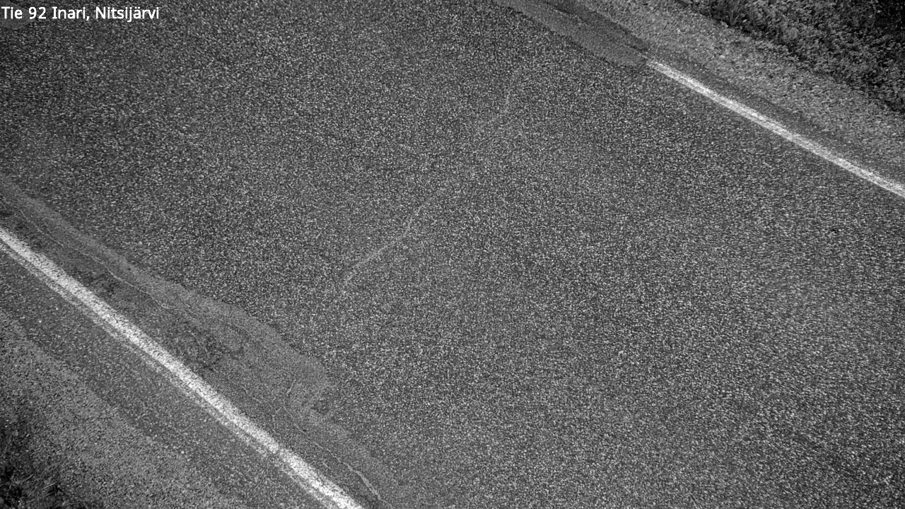 Kelikamerat Kuva Tie 92 Inari, Nitsijärvi, Inari, Lappi