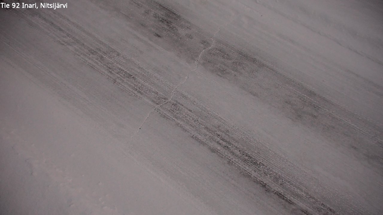 Kelikamerat Kuva Tie 92 Inari, Nitsijärvi, Inari, Lappi