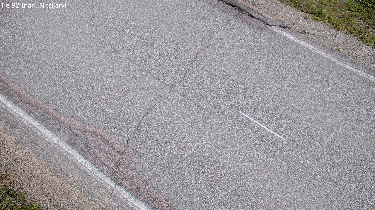 Kelikamerat Kuva Tie 92 Inari, Nitsijärvi, Inari, Lappi
