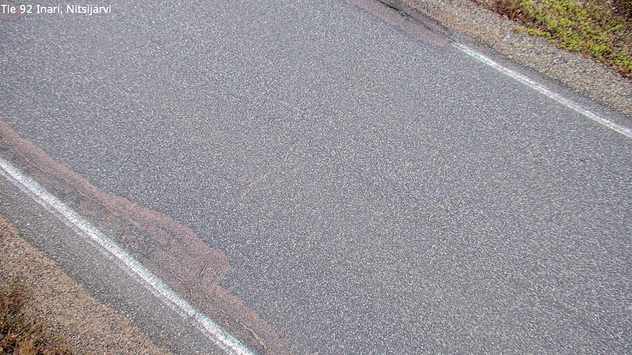 Kelikamerat Kuva Tie 92 Inari, Nitsijärvi, Inari, Lappi