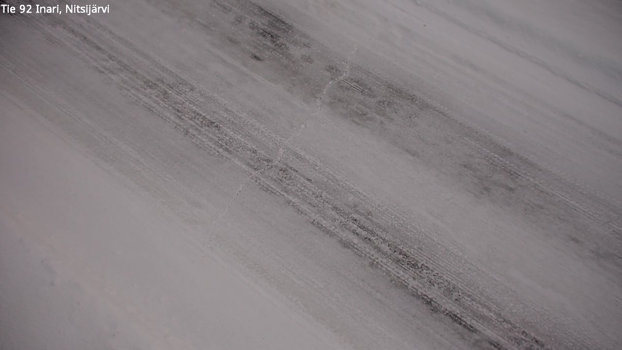 Kelikamerat Kuva Tie 92 Inari, Nitsijärvi, Inari, Lappi