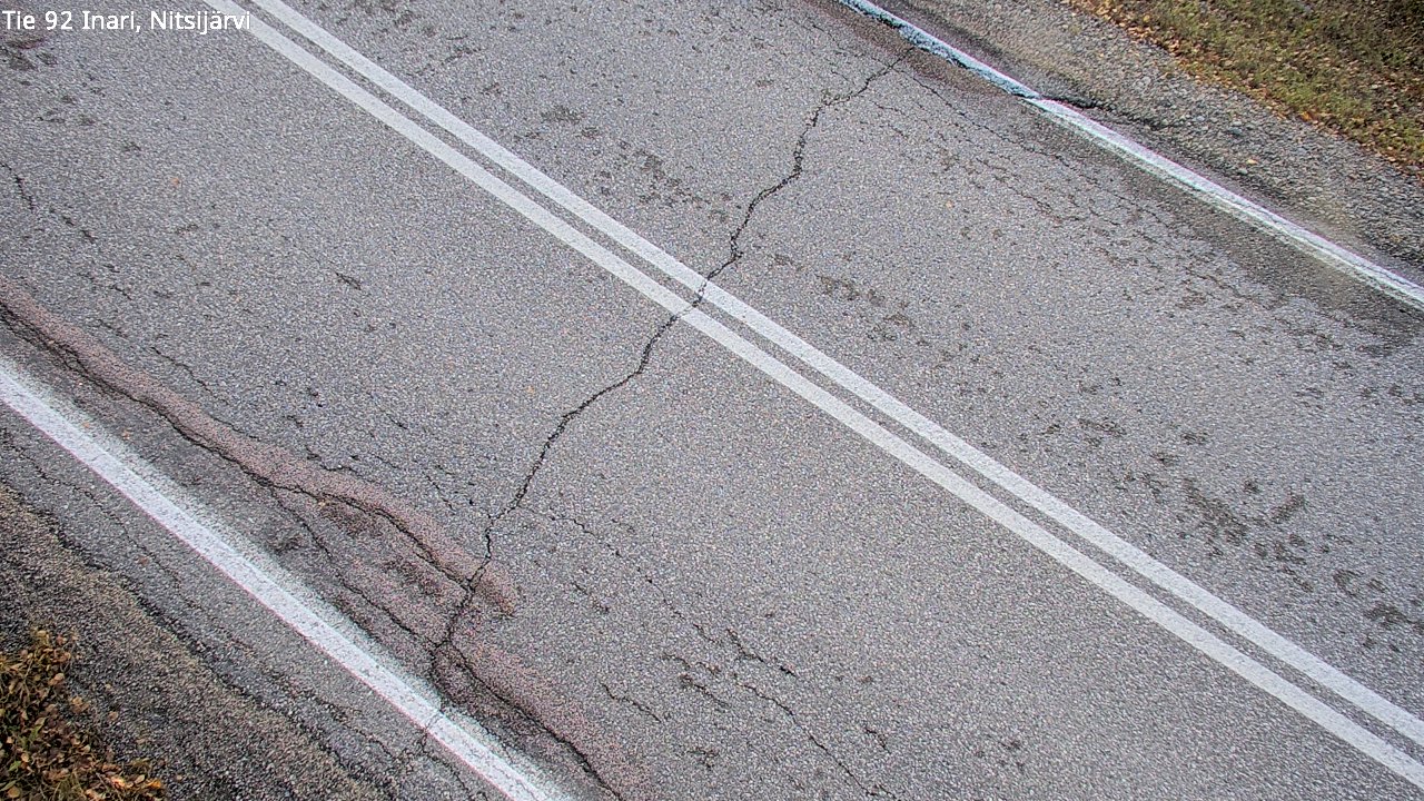 Kelikamerat Kuva Tie 92 Inari, Nitsijärvi, Inari, Lappi