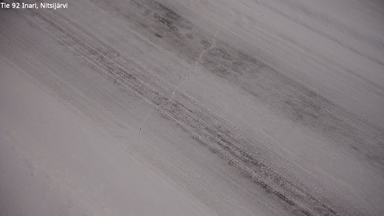 Kelikamerat Kuva Tie 92 Inari, Nitsijärvi, Inari, Lappi