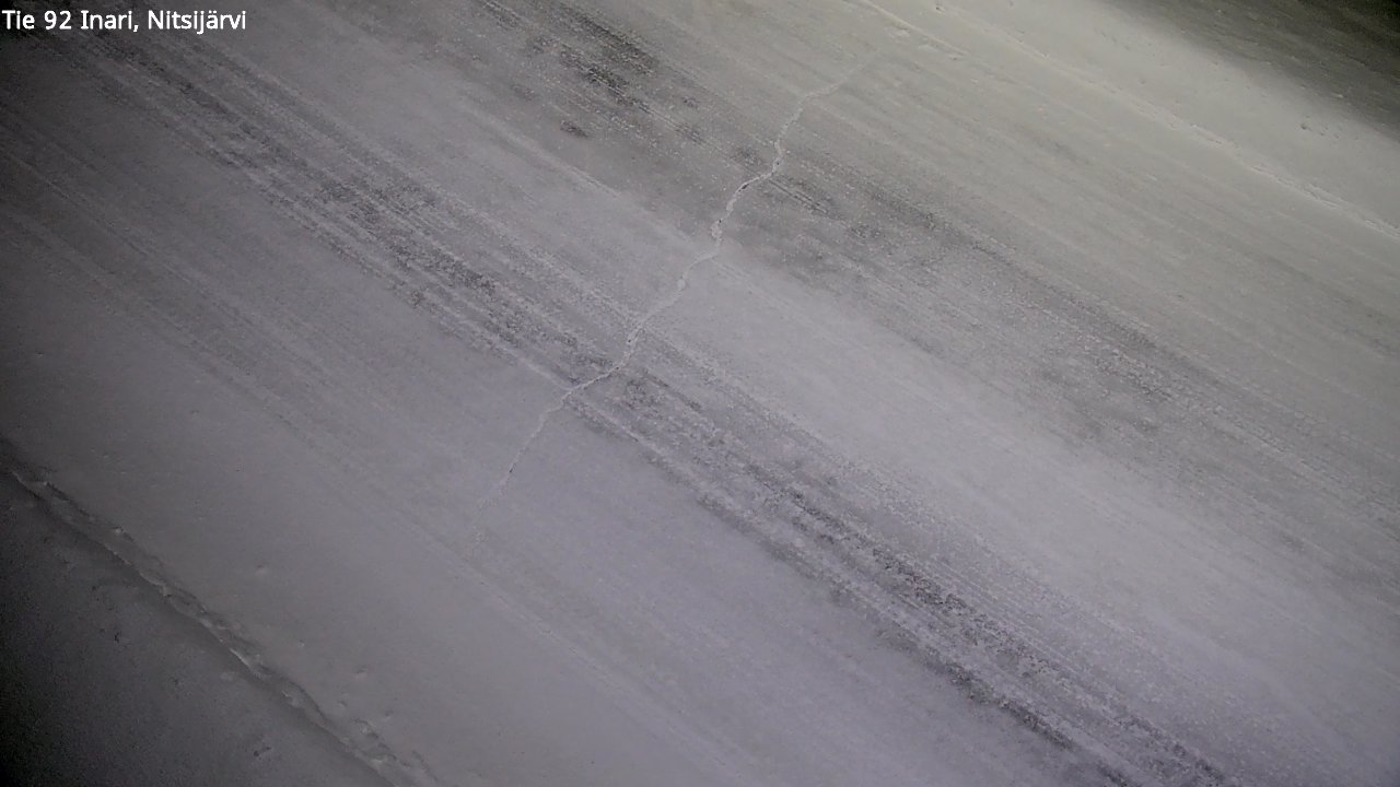 Kelikamerat Kuva Tie 92 Inari, Nitsijärvi, Inari, Lappi