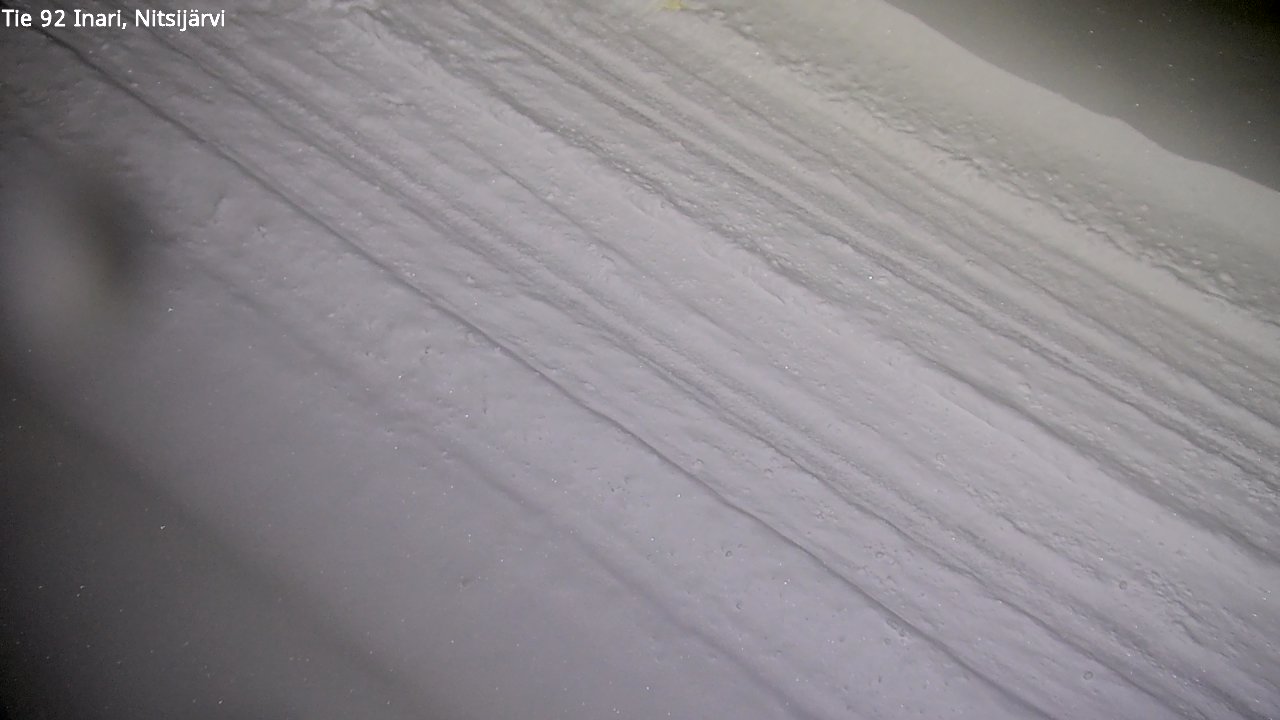 Weather Camera Image Road 92 Inari, Nitsijärvi, Inari, Lappi