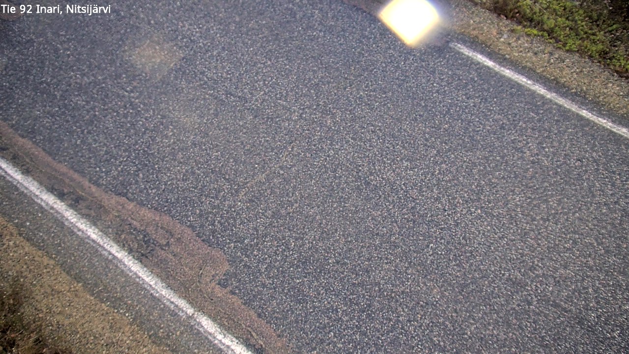 Kelikamerat Kuva Tie 92 Inari, Nitsijärvi, Inari, Lappi