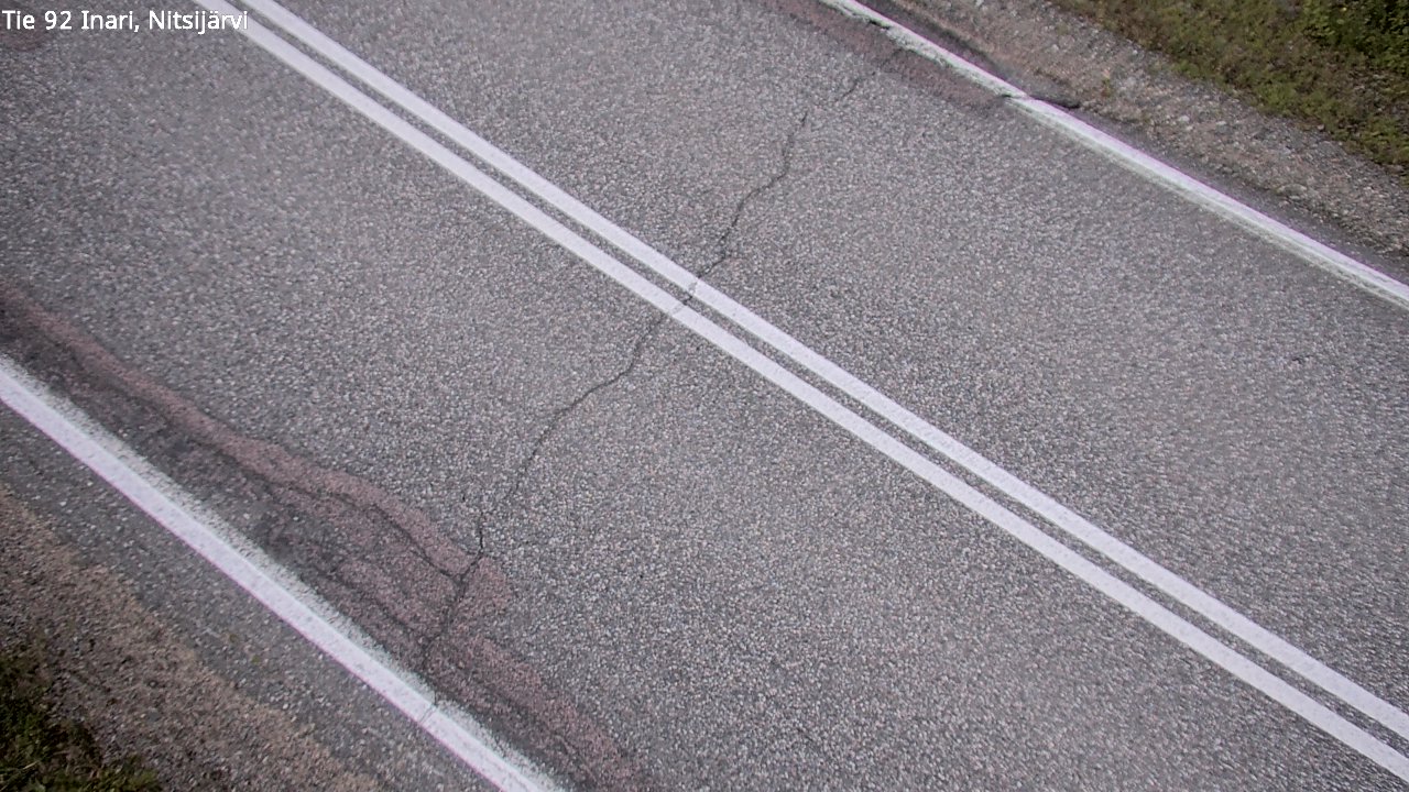 Kelikamerat Kuva Tie 92 Inari, Nitsijärvi, Inari, Lappi