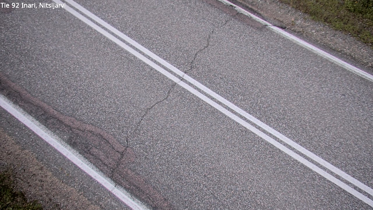 Kelikamerat Kuva Tie 92 Inari, Nitsijärvi, Inari, Lappi
