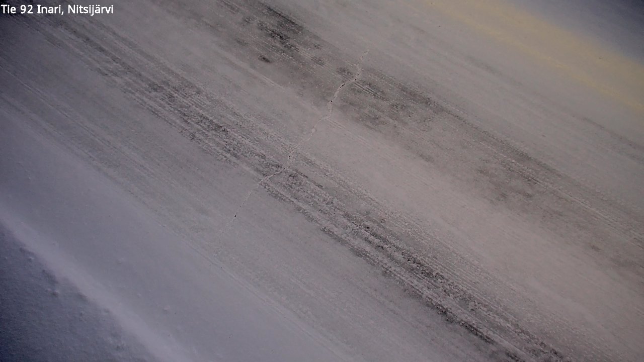 Kelikamerat Kuva Tie 92 Inari, Nitsijärvi, Inari, Lappi