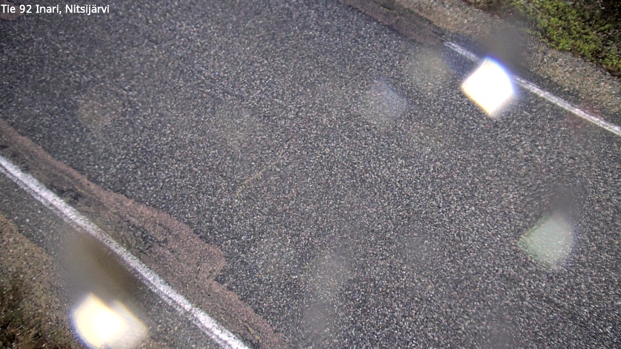 Kelikamerat Kuva Tie 92 Inari, Nitsijärvi, Inari, Lappi