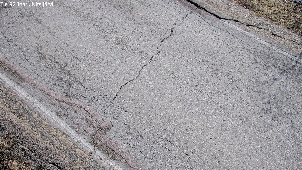 Kelikamerat Kuva Tie 92 Inari, Nitsijärvi, Inari, Lappi