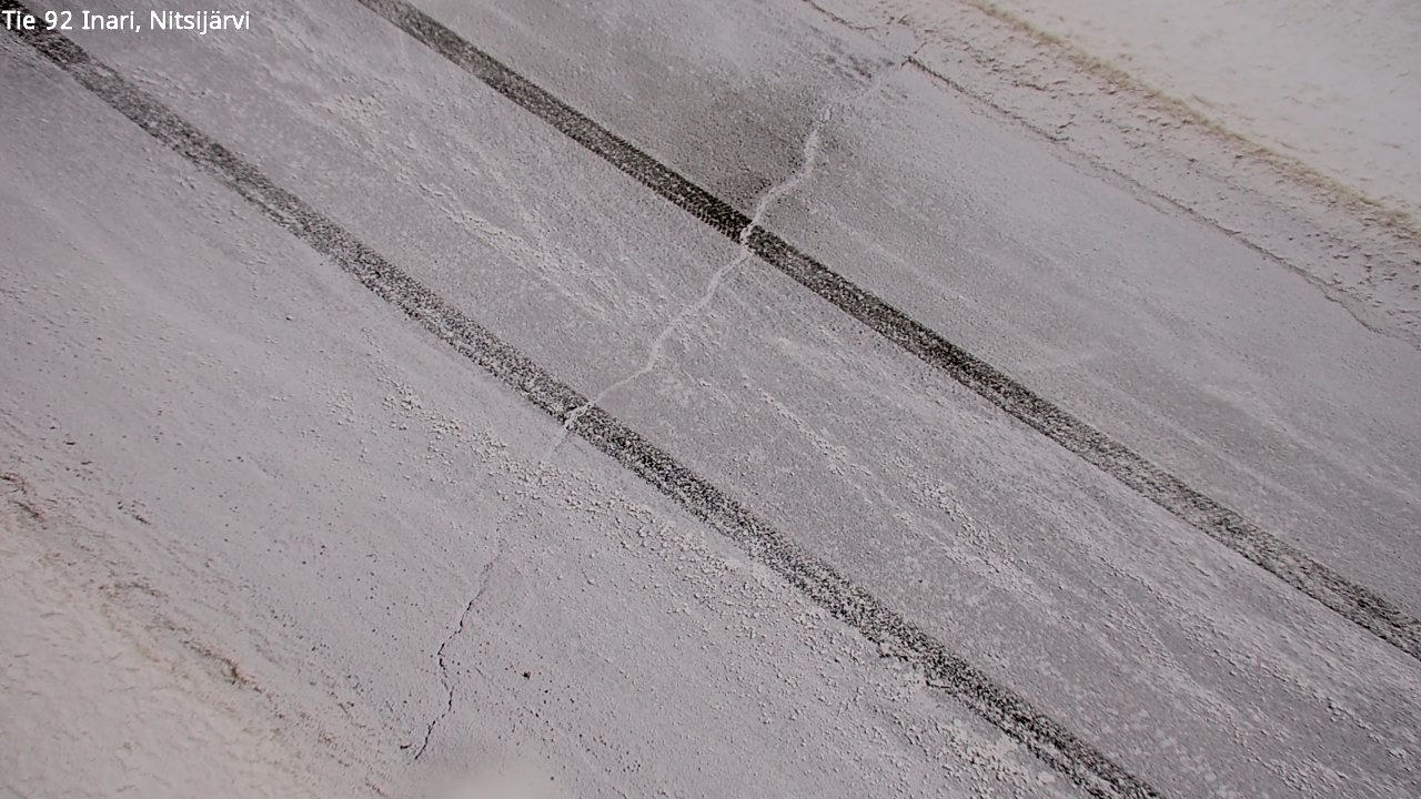 Kelikamerat Kuva Tie 92 Inari, Nitsijärvi, Inari, Lappi