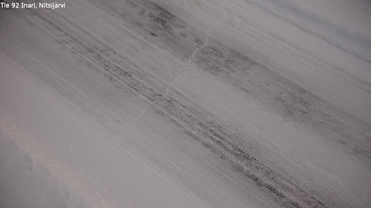 Kelikamerat Kuva Tie 92 Inari, Nitsijärvi, Inari, Lappi