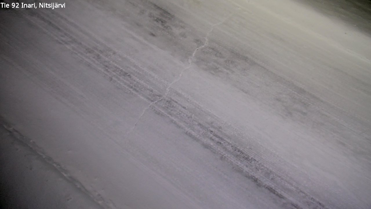 Kelikamerat Kuva Tie 92 Inari, Nitsijärvi, Inari, Lappi