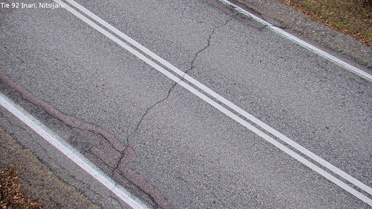Kelikamerat Kuva Tie 92 Inari, Nitsijärvi, Inari, Lappi