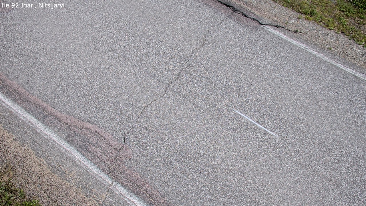 Kelikamerat Kuva Tie 92 Inari, Nitsijärvi, Inari, Lappi