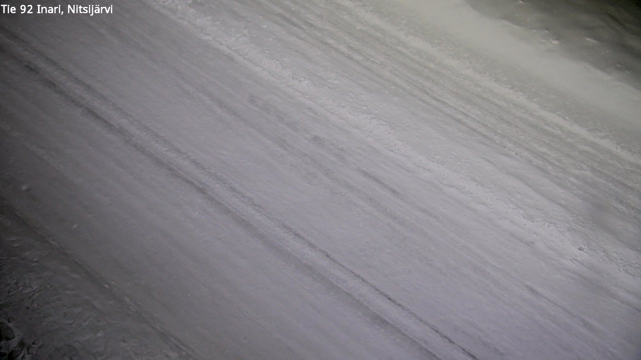 Weather Camera Image Road 92 Inari, Nitsijärvi, Inari, Lappi