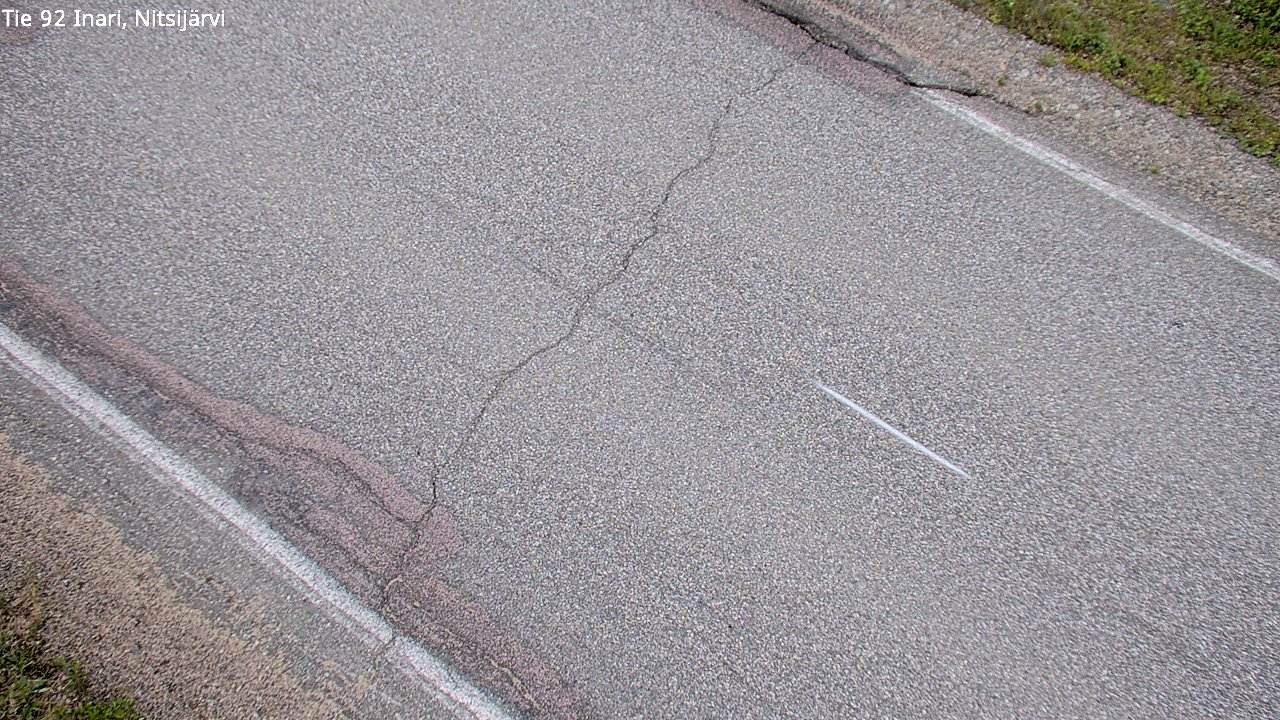 Kelikamerat Kuva Tie 92 Inari, Nitsijärvi, Inari, Lappi