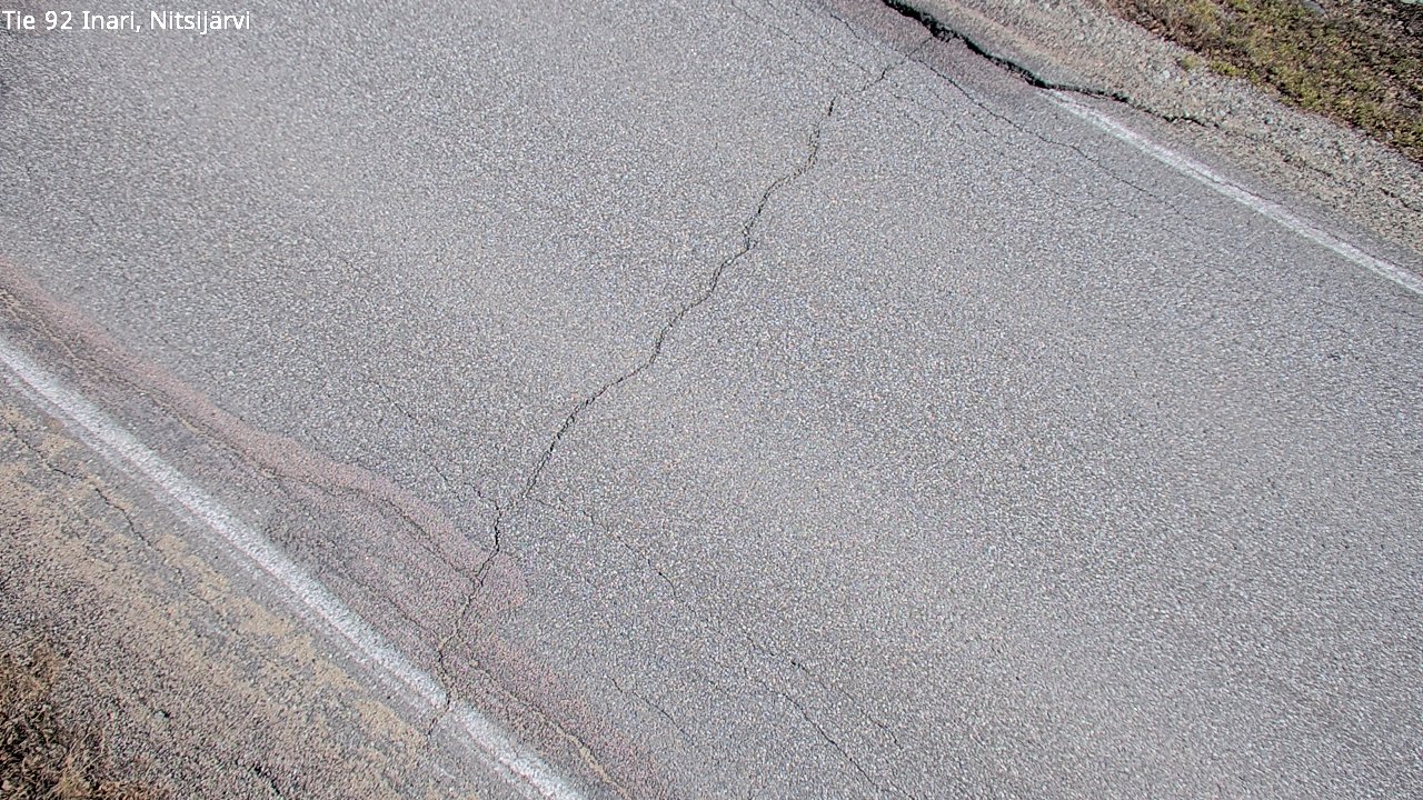 Kelikamerat Kuva Tie 92 Inari, Nitsijärvi, Inari, Lappi