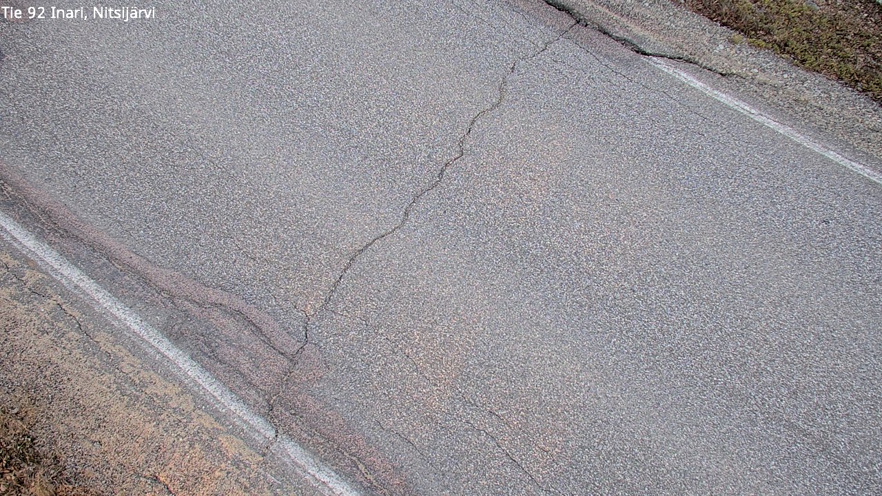 Kelikamerat Kuva Tie 92 Inari, Nitsijärvi, Inari, Lappi
