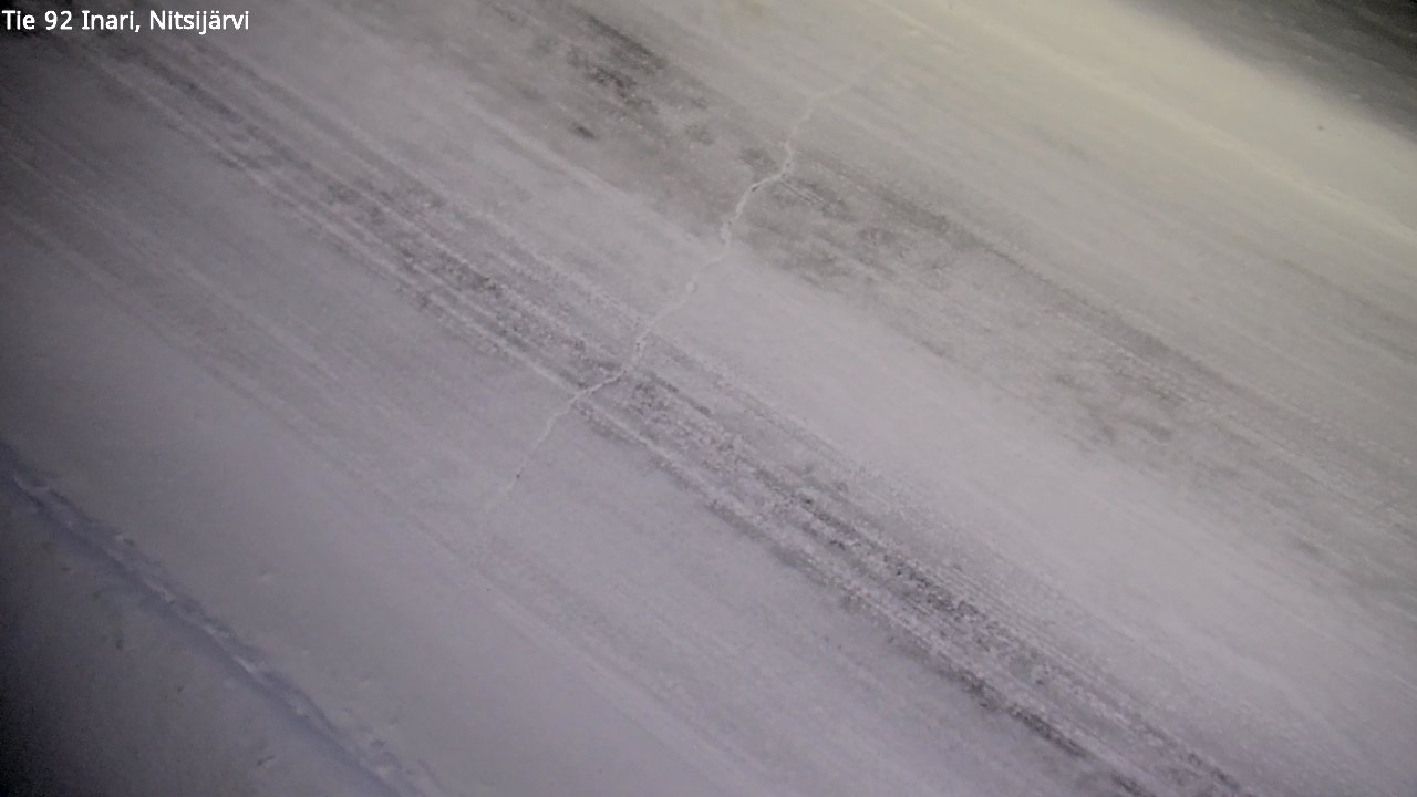 Kelikamerat Kuva Tie 92 Inari, Nitsijärvi, Inari, Lappi