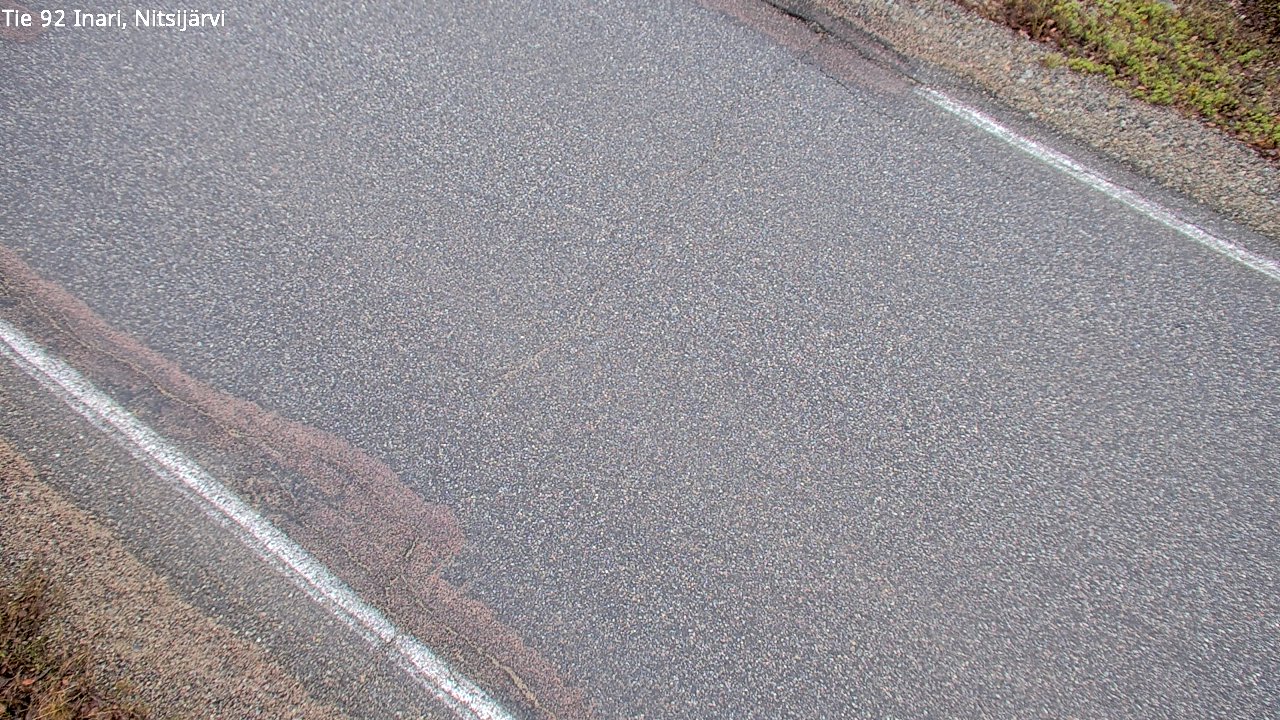 Kelikamerat Kuva Tie 92 Inari, Nitsijärvi, Inari, Lappi