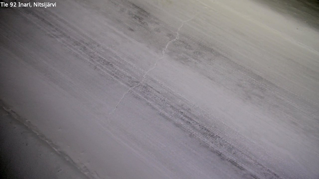 Kelikamerat Kuva Tie 92 Inari, Nitsijärvi, Inari, Lappi