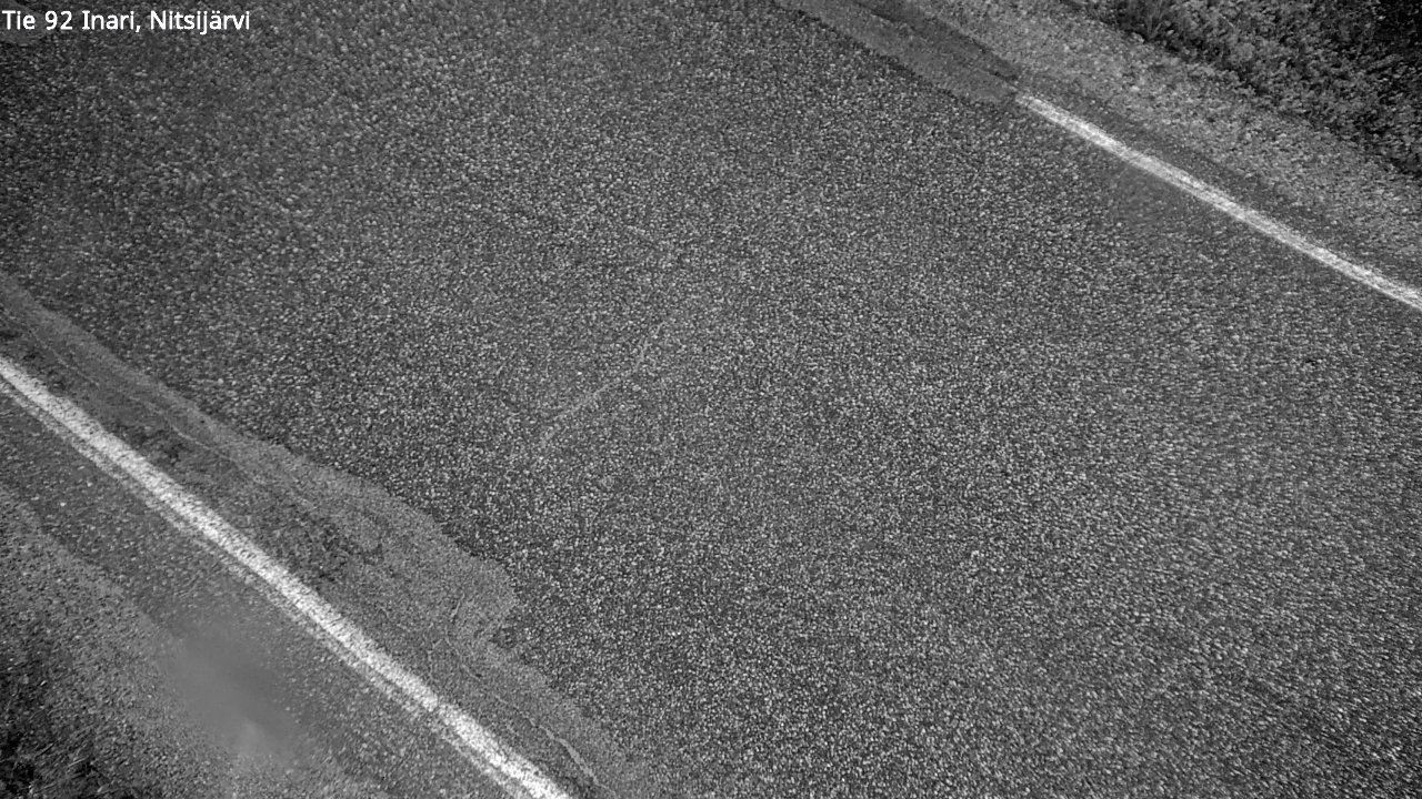 Kelikamerat Kuva Tie 92 Inari, Nitsijärvi, Inari, Lappi